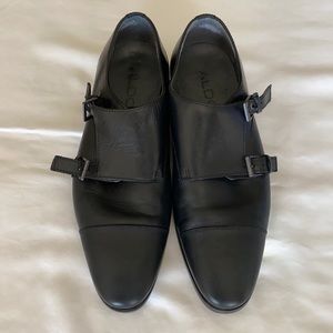 Black Aldo Monk Strap